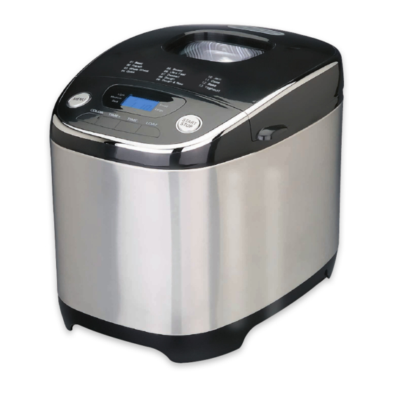 Gastroback Design Bread Maker Plus Operating Instructions Manual