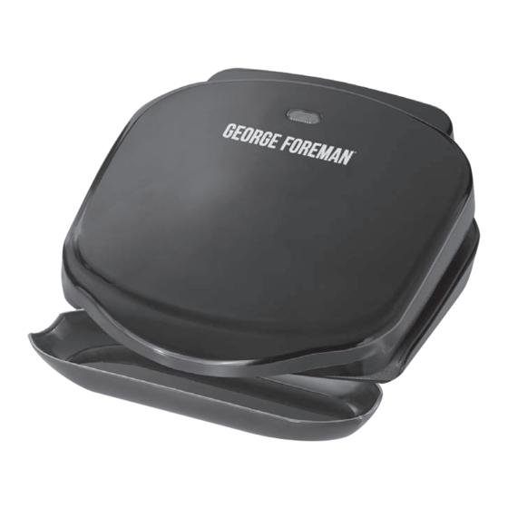George Foreman GR10 Use And Care Manual