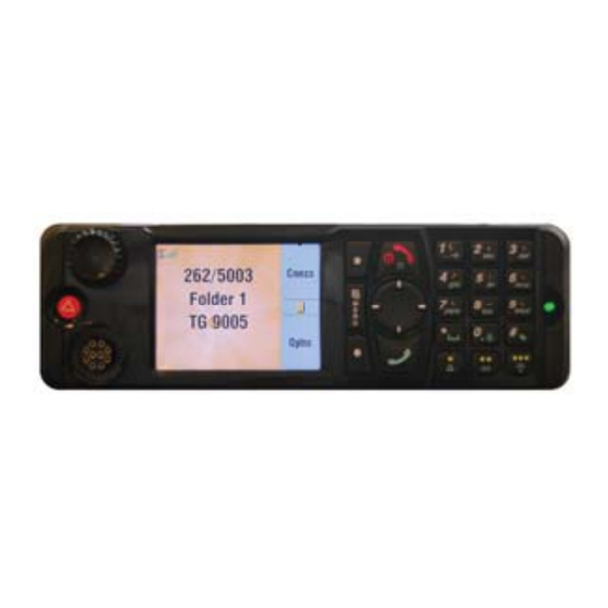 Motorola MTM800 Feature User Manual
