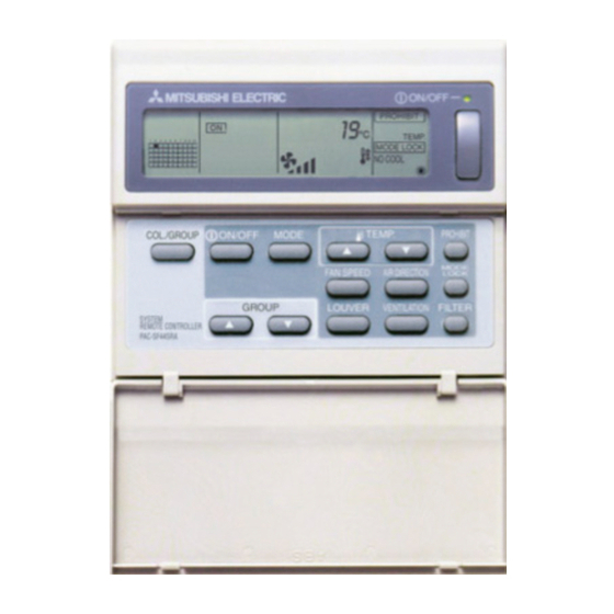 Mitsubishi Electric PAC-SF44SRA Installation Manual
