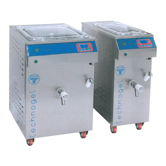 Technogel Mixpasto 120 Use And Maintenance Instructions