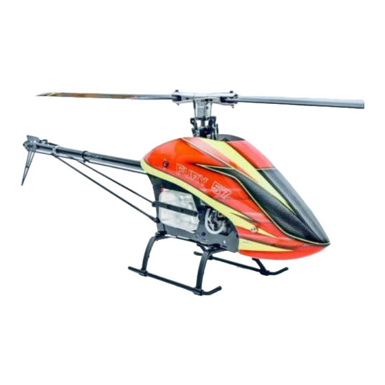 Miniature Aircraft USA Fury 57 X-Cell Manual