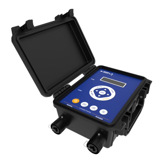 SIM DATAVIEW Portable Marine Equipment Manuals