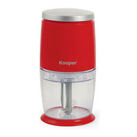 Kooper Tritatutto 2196259 User Instructions
