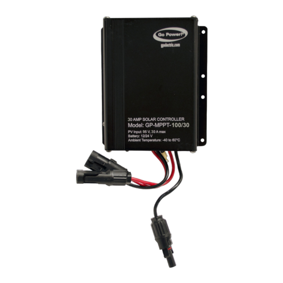 Dometic Go Power! GP-MPPT-100/30 User Manual