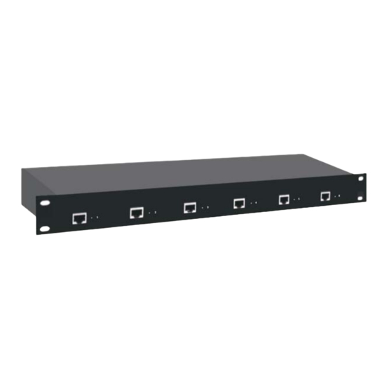 Rose electronics CrystalView Rack CRV-12SLP Supplement Manual