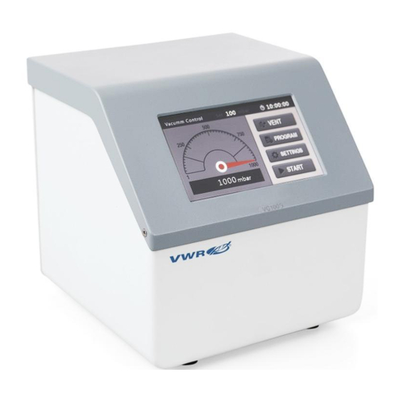 avantor VWR VC100 Instruction Manual