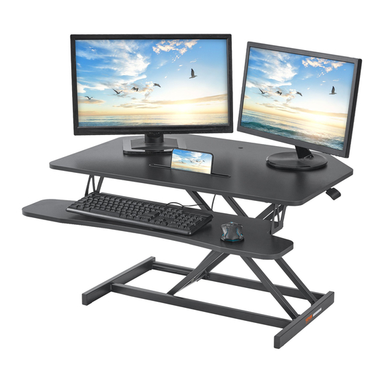 VEVOR DESK CONVERTER ZWE-ZSZ-02 User Manual