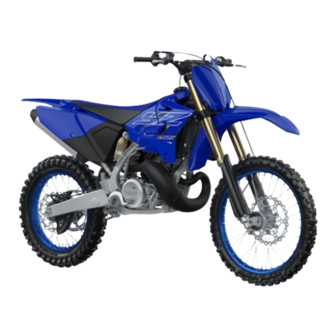 Yamaha YZ250X 2022 Manuals