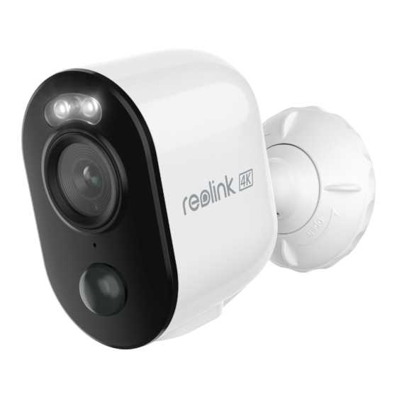 Reolink Argus 3 Ultra Operational Instruction