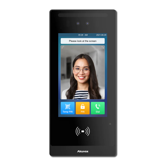 Akuvox E18 Quick Manual