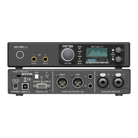 RME Audio ADI-2 Pro User Manual
