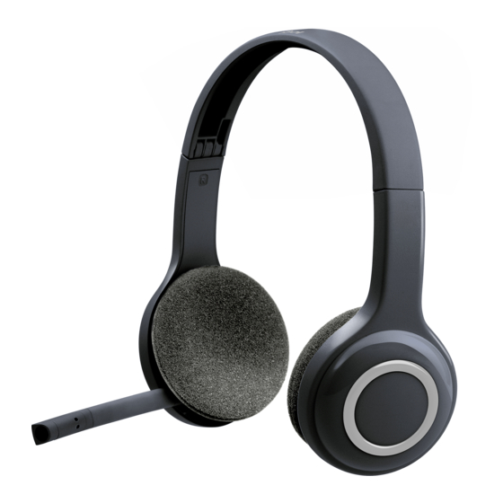 Logitech Wireless Headset H600 Getting Started Manual