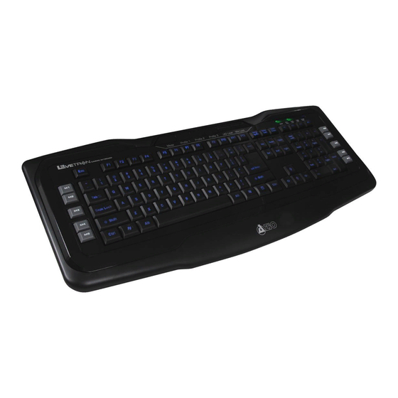Azio LEVETRON KB555U Quick Start Manual