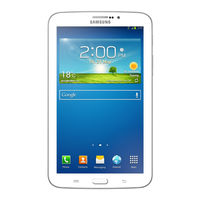 Samsung Galaxy Tab3 User Manual