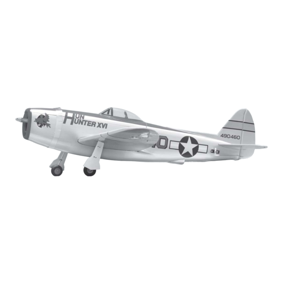 Black Horse Model P- 47 THUNDERBOLT- EP Instruction Manual Book