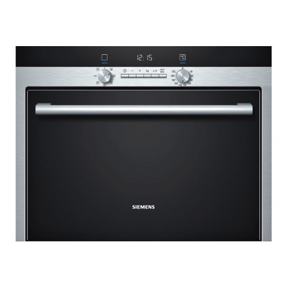 Siemens HB34D553 Series Instruction Manual