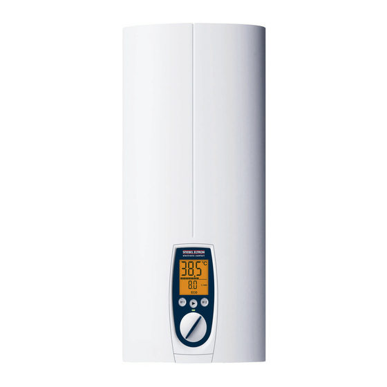 STIEBEL ELTRON DHE 18 AU Operation And Installation