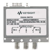 Keysight Technologies N1812 Series Operating And Service Manual