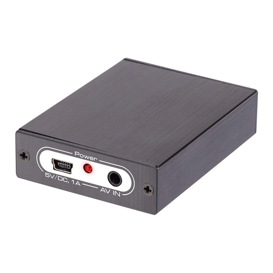 Speaka Professional 1089873 Operating Instructions