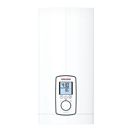 STIEBEL ELTRON DHE 18 AU Operation And Installation