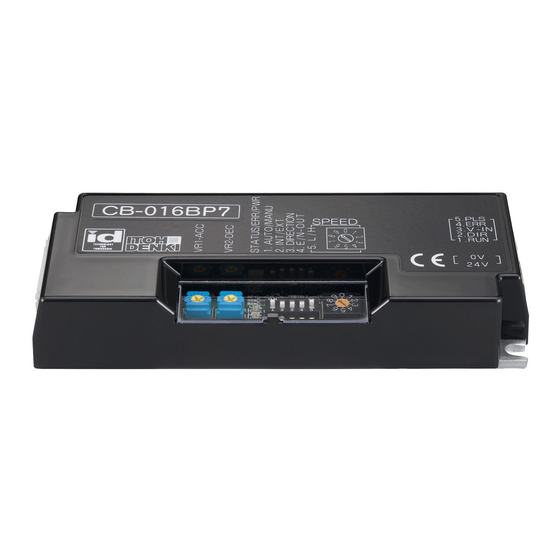 ITOH DENKI CB-016BP7 Manuals