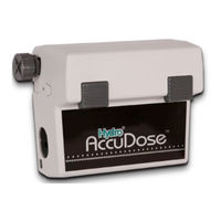 Hydro AccuDose 3874GBA-2 Quick User Manual