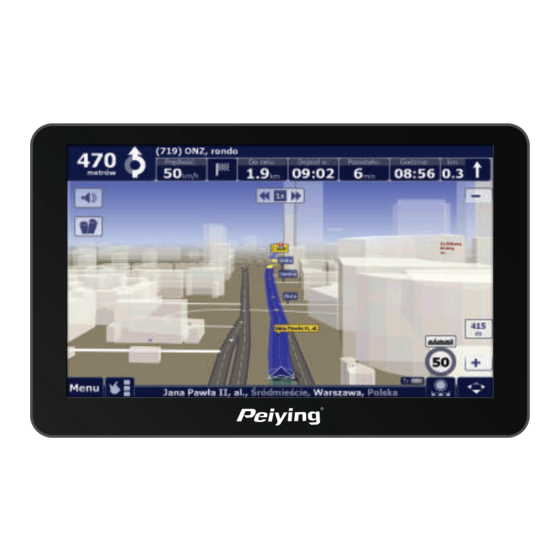 Peiying PY-GPS5011 Owner's Manual