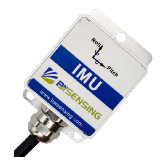 BW SENSING BW-IMU127 Series Point Meter Manuals