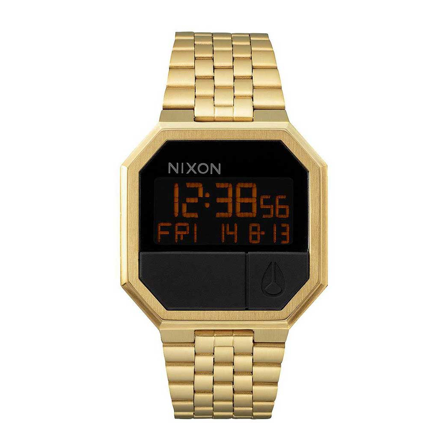 NIXON Re-Run - Two Button Digital Watch Manual | ManualsLib
