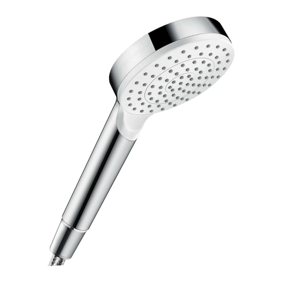 Hans Grohe Crometta 1jet 9 l/min 26333 Series Assembly Instructions Manual
