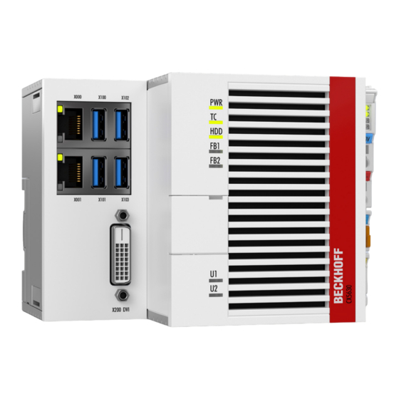 Beckhoff CX5620 Manual