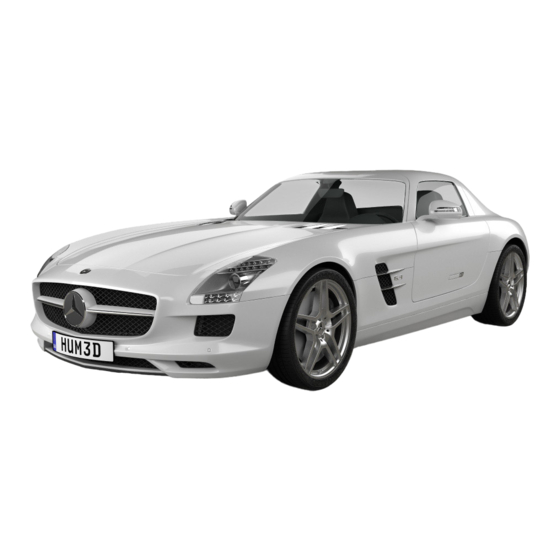 Mercedes-Benz Roadster GT Operator's Manual