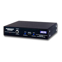 Ati Audio DA2008-1 Operating Ad Maintenance Manual
