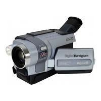 Sony Handycam DCR-TRV250E Service Manual