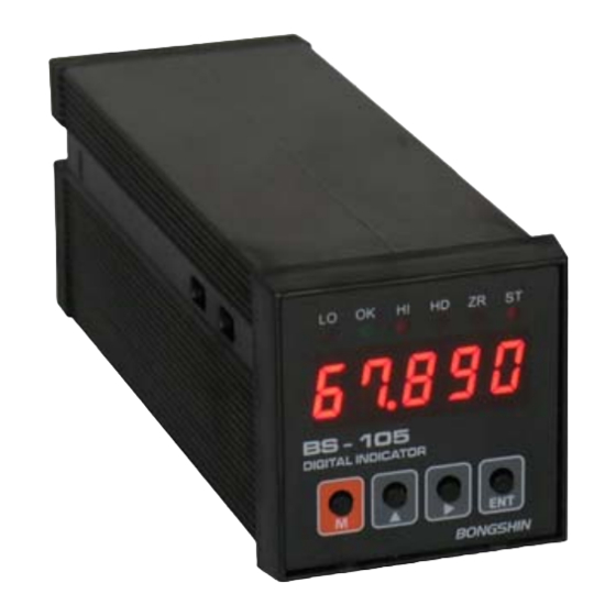Bongshin BS-105 Manuals