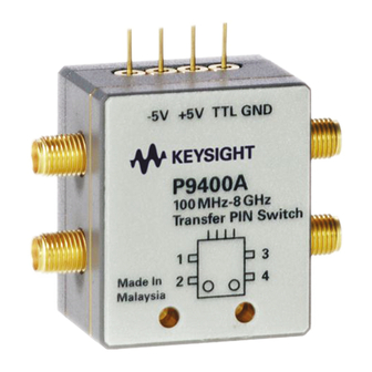 Keysight P9400A Operating And Service Manual