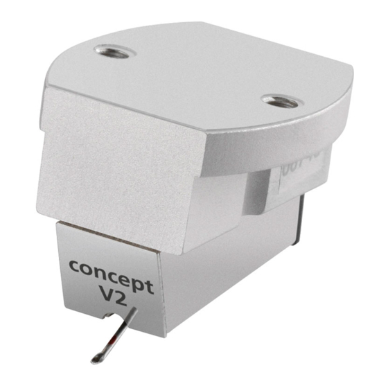 Clearaudio concept V2 User Manual