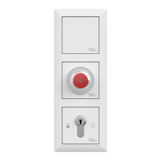 Dormakaba SafeRoute SCU-UP Manual