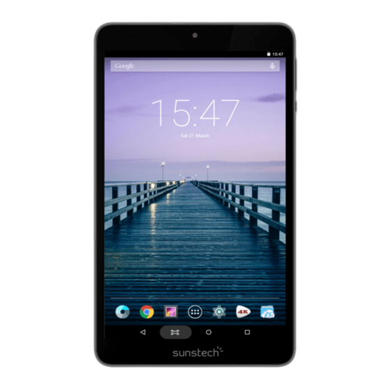 Sunstech TAB87QCBT User Manual