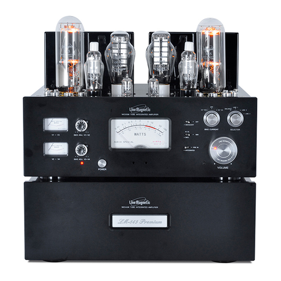 Line Magnetic LM-845 PREMIUM Owner's Manual