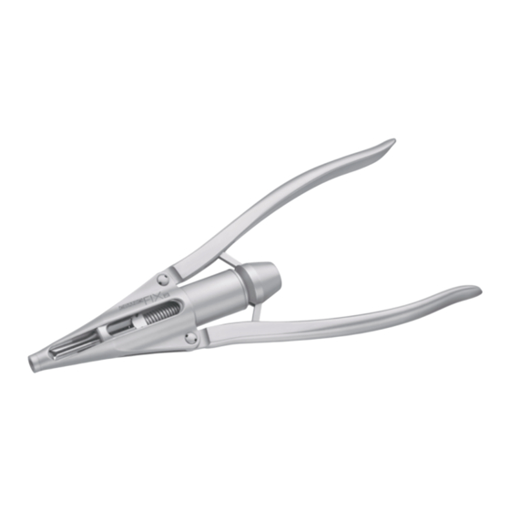 Braun Aesculap Neurosurgery Instructions For Use/Technical Description