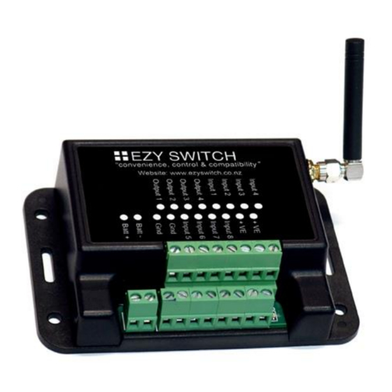 EZY SWITCH SMS-8-GPS Installation Manual