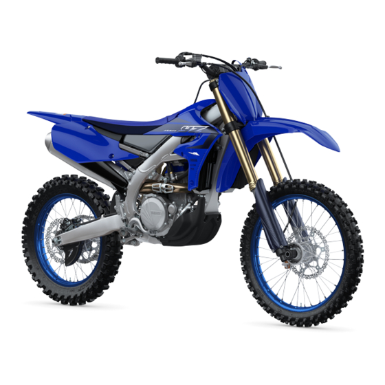 Yamaha YZ450FXP 2023 Owner's Manual