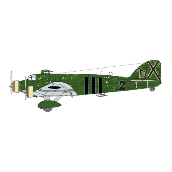 Italeri Savoia Marchetti SM 81 Pipistrello Manual