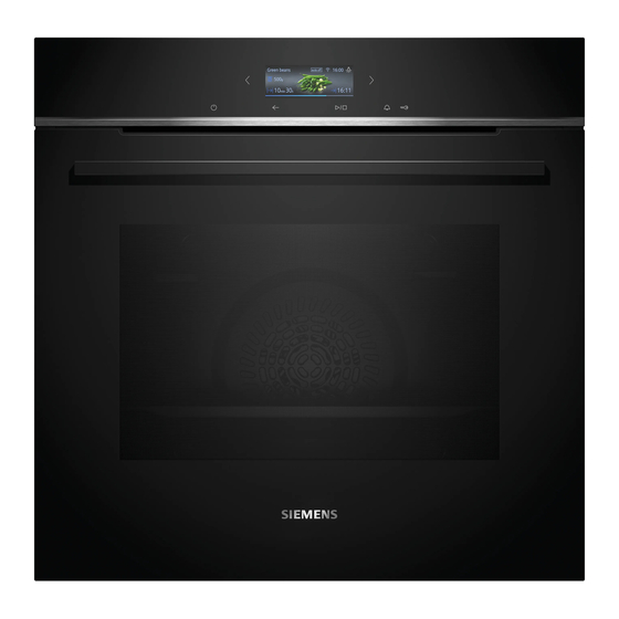 Siemens HB732G1 1B Series User Manual And Installation Instructions