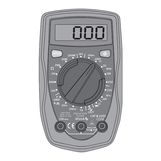 Clas Ohlson UT33D Manual