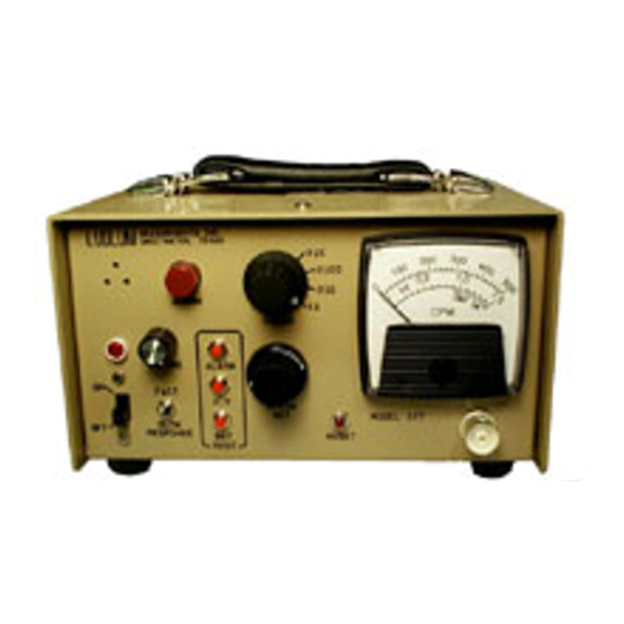 Ludlum Measurements 177 Manual