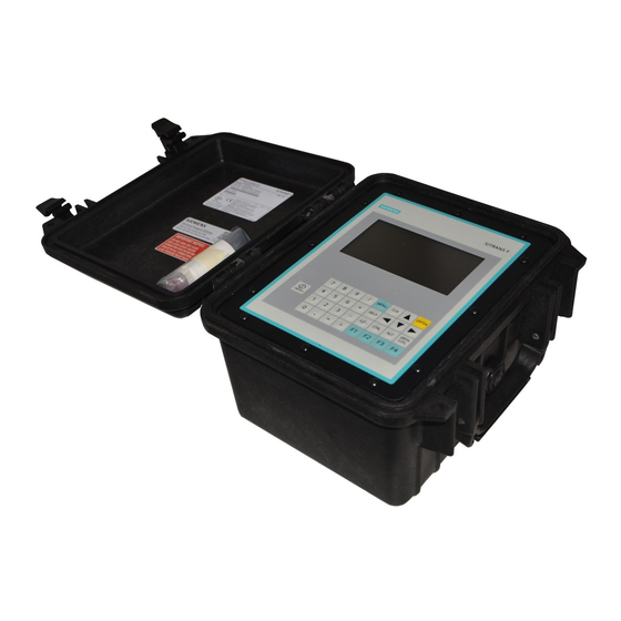 Siemens SITRANS FUP1010 Quick Start Manual