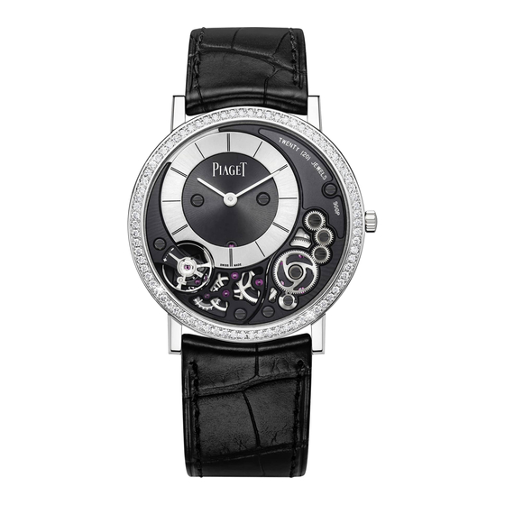 Piaget 900P Manuals